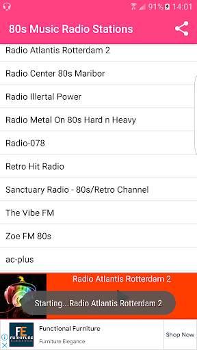 80s Music Radio Stations screenshot 4