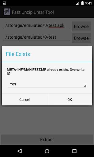 Fast Unzip Unrar Tool screenshot 4