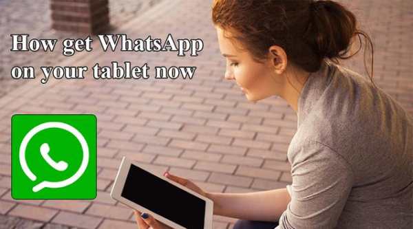 How get WhatsApp on tablet screenshot 1