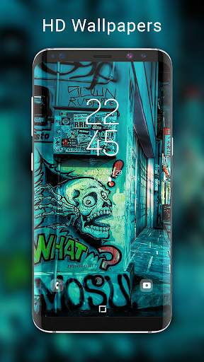 Graffiti colourful SMS theme screenshot 4