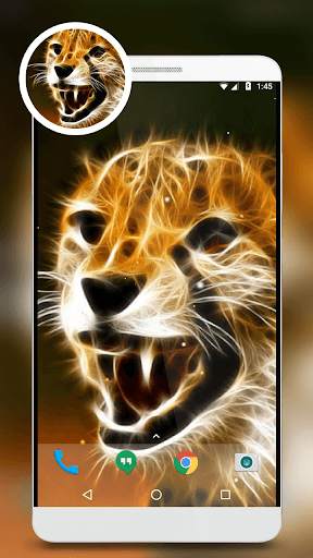Glow Animal 3D Live Wallpaper screenshot 5