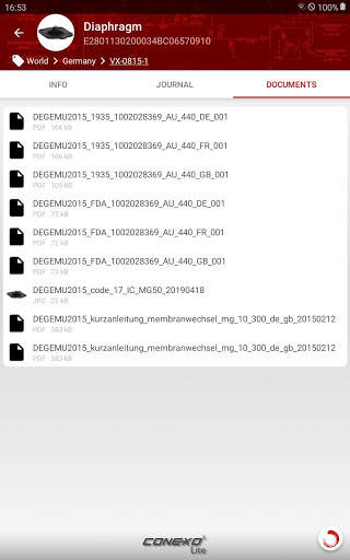 GEMÜ CONEXO Lite screenshot 10