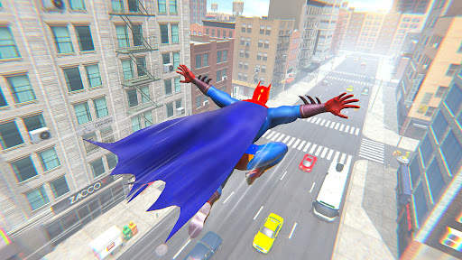 Bat Rope Hero City Rescue Game screenshot 3