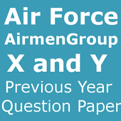 Airforce Airmen Group X and Y Question Papers иконка