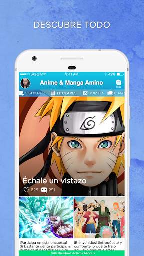 Anime y Manga Amino para Otakus en Español screenshot 1