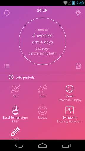 Ovu - Period Tracker Free screenshot 4