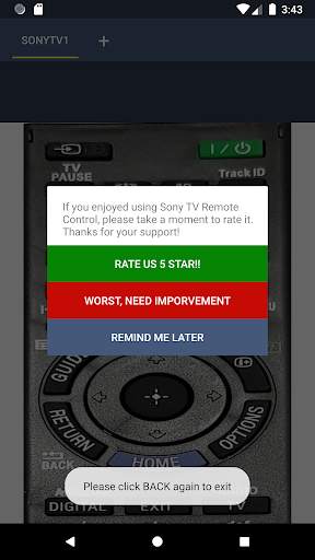 Sony TV Remote screenshot 5