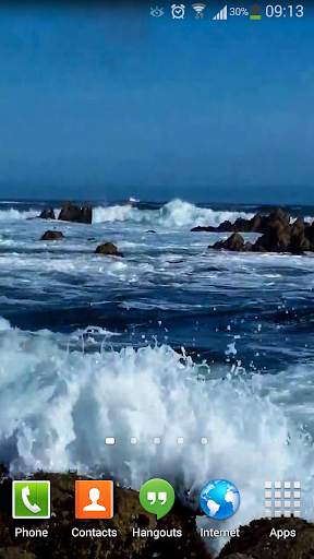 Ocean Waves Live Wallpaper 59 screenshot 3