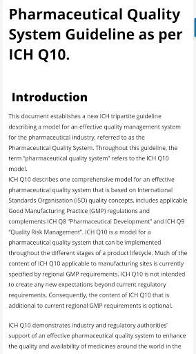 Pharmaceutical Guidelines screenshot 1