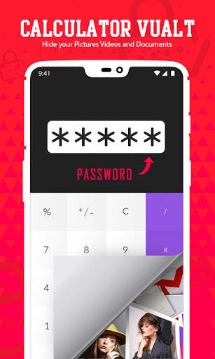 Calculator Lock – Files Vault screenshot 1