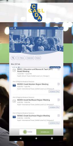 CADA/CASL Events 1 تصوير الشاشة