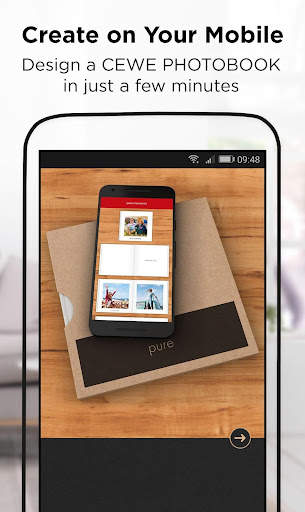 The CEWE PHOTOBOOK Pure screenshot 2