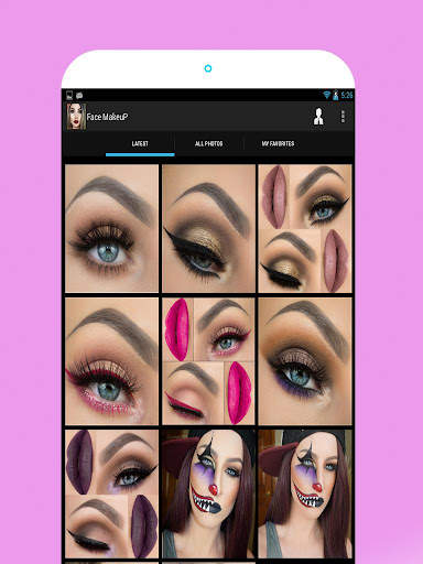 Face Makeup Pictures screenshot 5