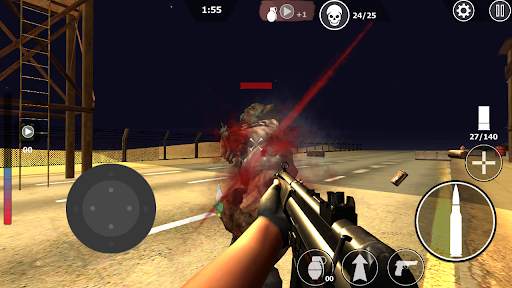 Game Horor Zombie mendarat screenshot 8
