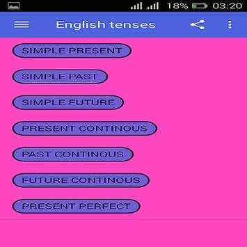 English Tenses screenshot 3