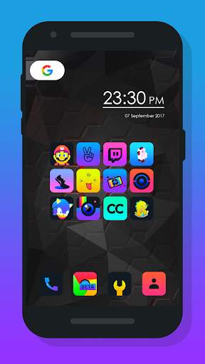 Burm - Icon Pack скриншот 1