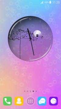 Transparent Simple Clock 2 تصوير الشاشة