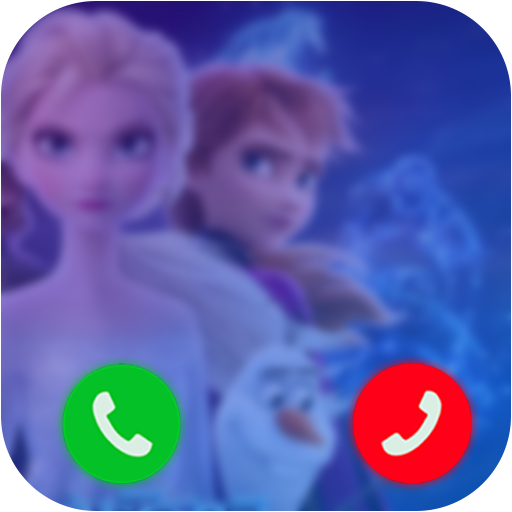 Princess Fake Call &amp; Chat أيقونة