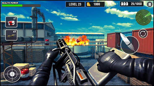 Counter Attack Gunner Special Forces Commando Game screenshot 4