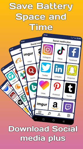 Social Media plus - All social media apps 2021 screenshot 1