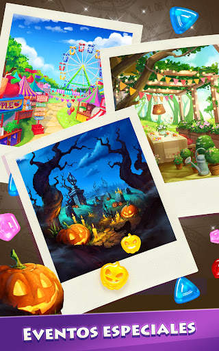 Gummy Drop! Combina 3 y viaja screenshot 4