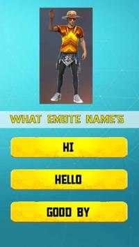 Emote, skins,weapons Guide & Quiz for free fire screenshot 3
