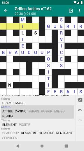 Mots Casés (Mots cachés) screenshot 1