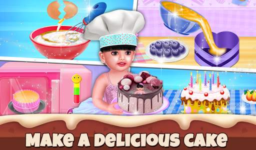 Aadhya's Birthday Cake Maker screenshot 1