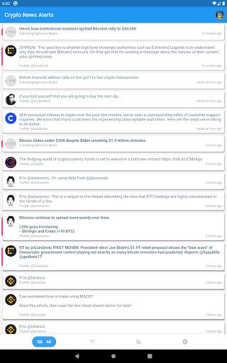 Crypto News Alerts - Track bitcoin news - altcoins screenshot 22