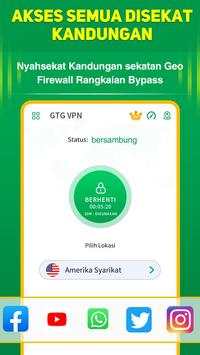 Proksi GTG VPN Percuma Pantas screenshot 2