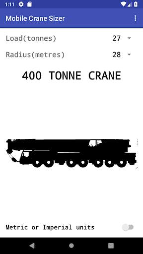 Mobile Crane Sizer screenshot 3