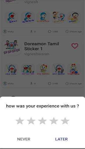 Doraemon Stickers for WhatsApp - WAStickerApps screenshot 1