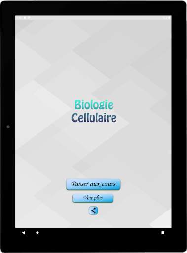 Biologie cellulaire (essbo) screenshot 8
