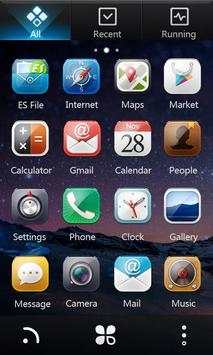 Galaxy GO Launcher Theme screenshot 2