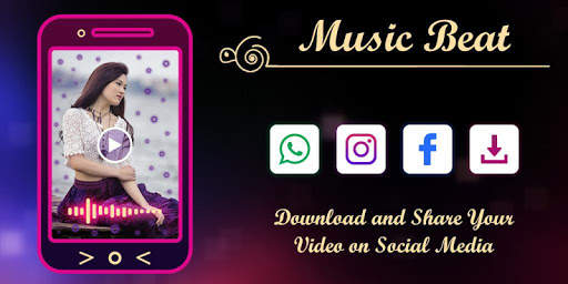 Music Beats Video Maker - Lyrical.ly Video Status screenshot 7