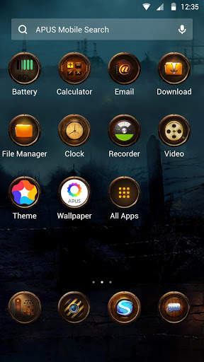 Steam age-APUS Launcher theme screenshot 2