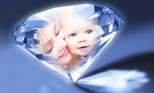 Diamond Photo Frames & DP Maker screenshot 1