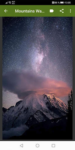 Mountains Wallpapers 1 تصوير الشاشة