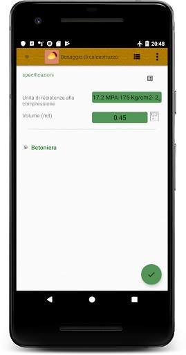 Dosaggi di calcestruzzo screenshot 4