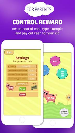 Learn Math & Earn Pocket Money. For Kids स्क्रीनशॉट 2