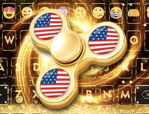 Golden Luxury Keyboard Theme screenshot 5