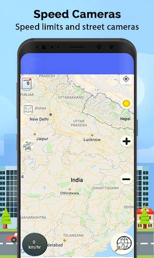 GPS Speedometer & Route Finder Map screenshot 7