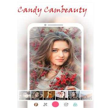 Candy Beauty Camera,sweet b612 selfie screenshot 1