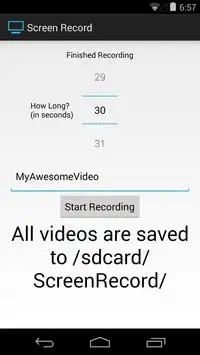 Screen Record (for KitKat ) screenshot 3