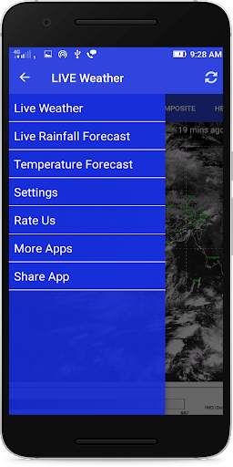 India Satellite Weather Live Image screenshot 1