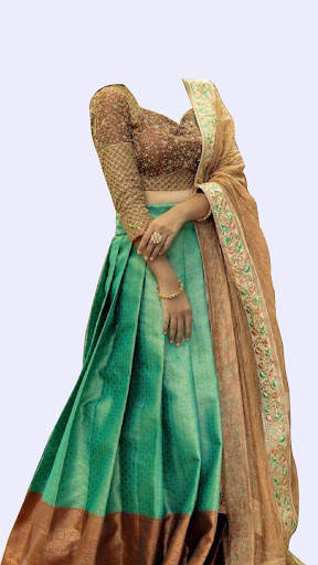 Women Saree Photo Suit screenshot 6