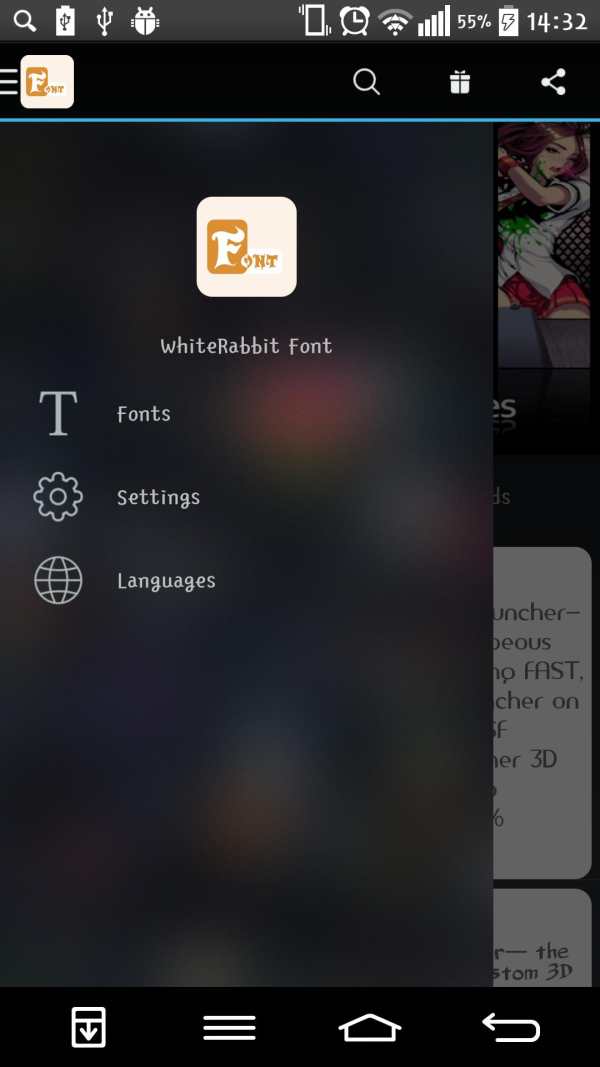 Free Fonts for keyboard 06 screenshot 4