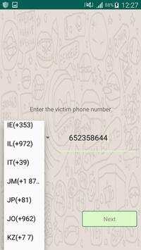 Hack for whatsapp PRANK screenshot 3