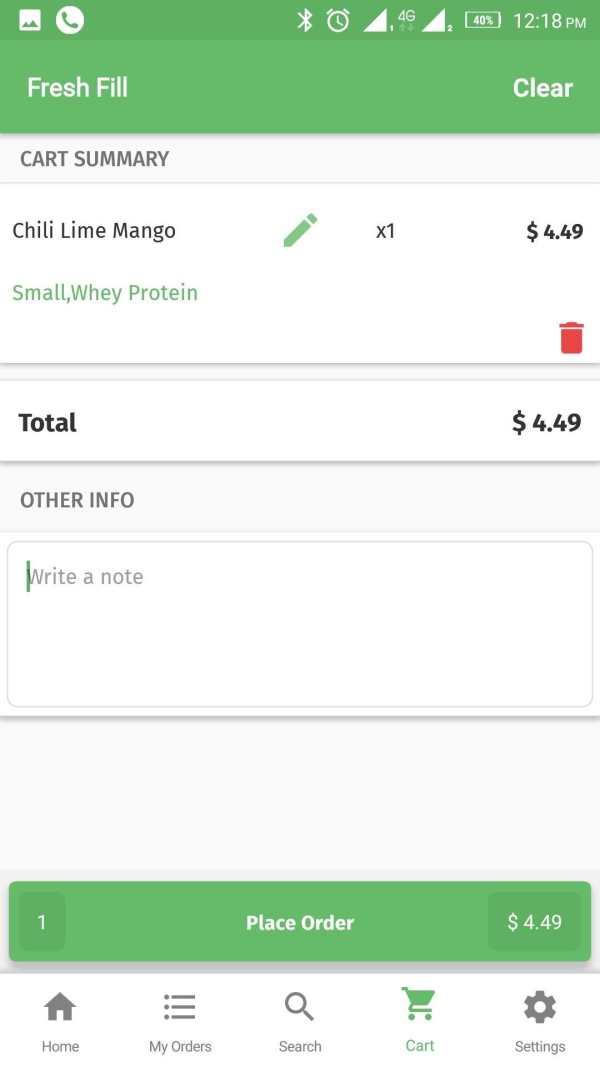 Fresh Fill screenshot 5