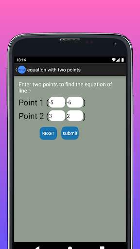 Coordinate Geometry Calculator скриншот 4